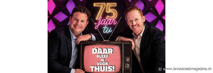 Podcast Daar Bleef Je Voor Thuis! viert 75 jaar Nederlandse televisie