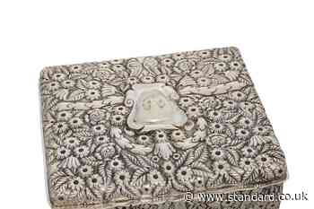 Collection of silver found by chance in attic set for auction