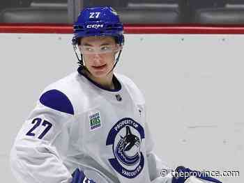 Canucks: First round draft pick Caleb Malhotra has ‘an excitement to get going’