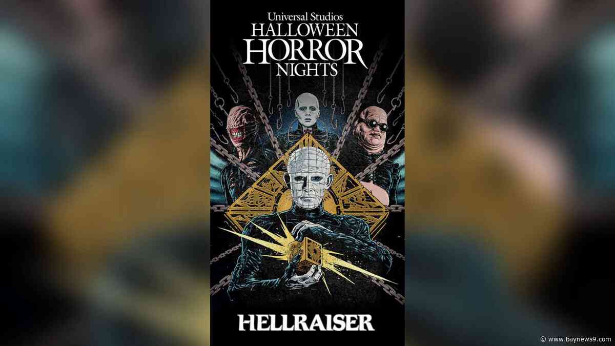 ‘Hellraiser’ movie franchise to make its haunted house debut at Universal’s Halloween Horror Nights 2026