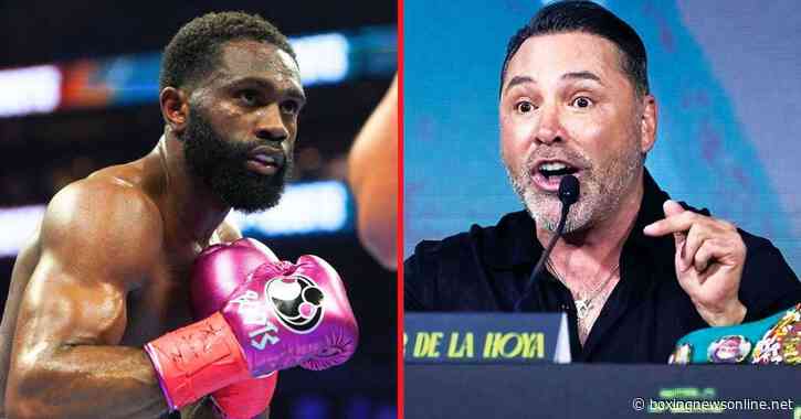 Oscar De La Hoya sums up Jaron Ennis’ performance against Zayas as he calls for Vergil Ortiz fight