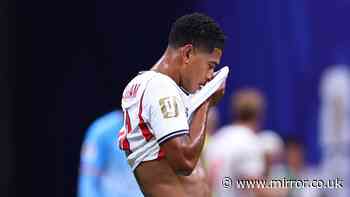 Jude Bellingham screams at England bench as blame dished out for DR Congo goal