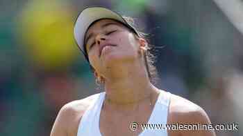 Wimbledon star forced to fix her kit after breaking strict all-white dress code