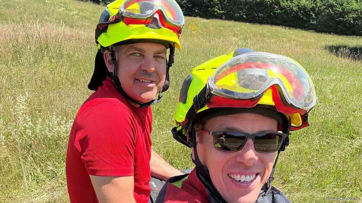 Waldbrand-Training in Polen: Strohballen statt Wald – bei 38 Grad