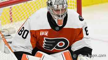 After playoff win, Flyers G Vladar gets new deal