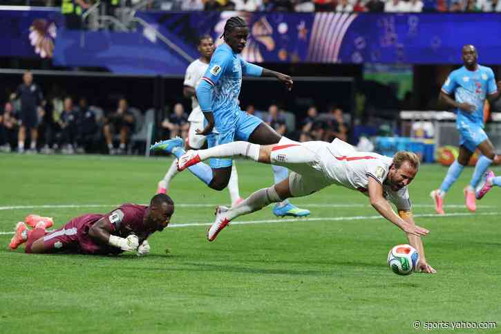 Why were England not given a penalty for Harry Kane incident against DR Congo?