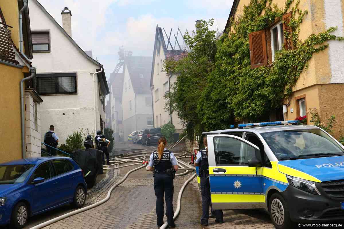 SEK-Einsatz bei Brand – Mann festgenommen