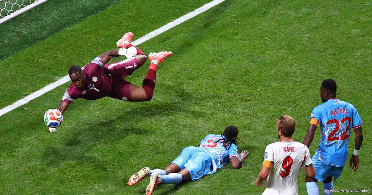 Engeland na rust op zoek naar gelijkmaker, Congolese doelman Lionel Mpasi blinkt uit