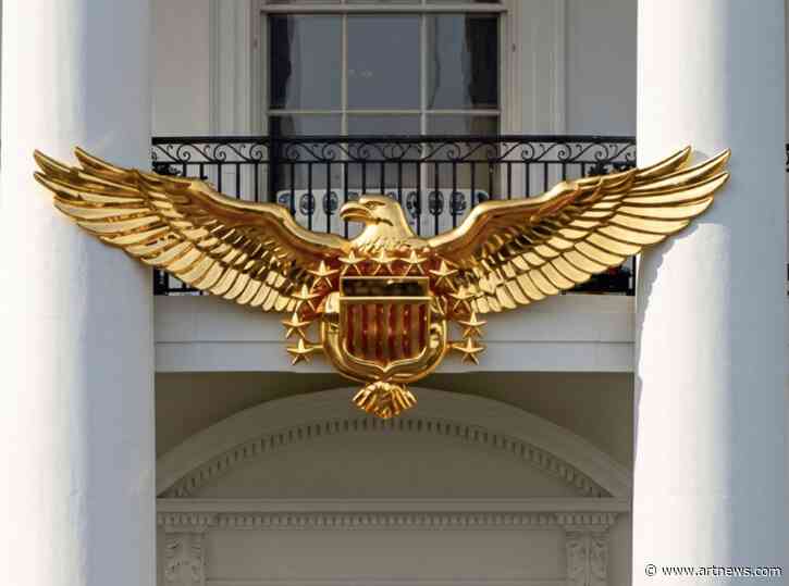 On Truth Social, Trump Plasters an AI-Generated Golden Bald Eagle on the White House