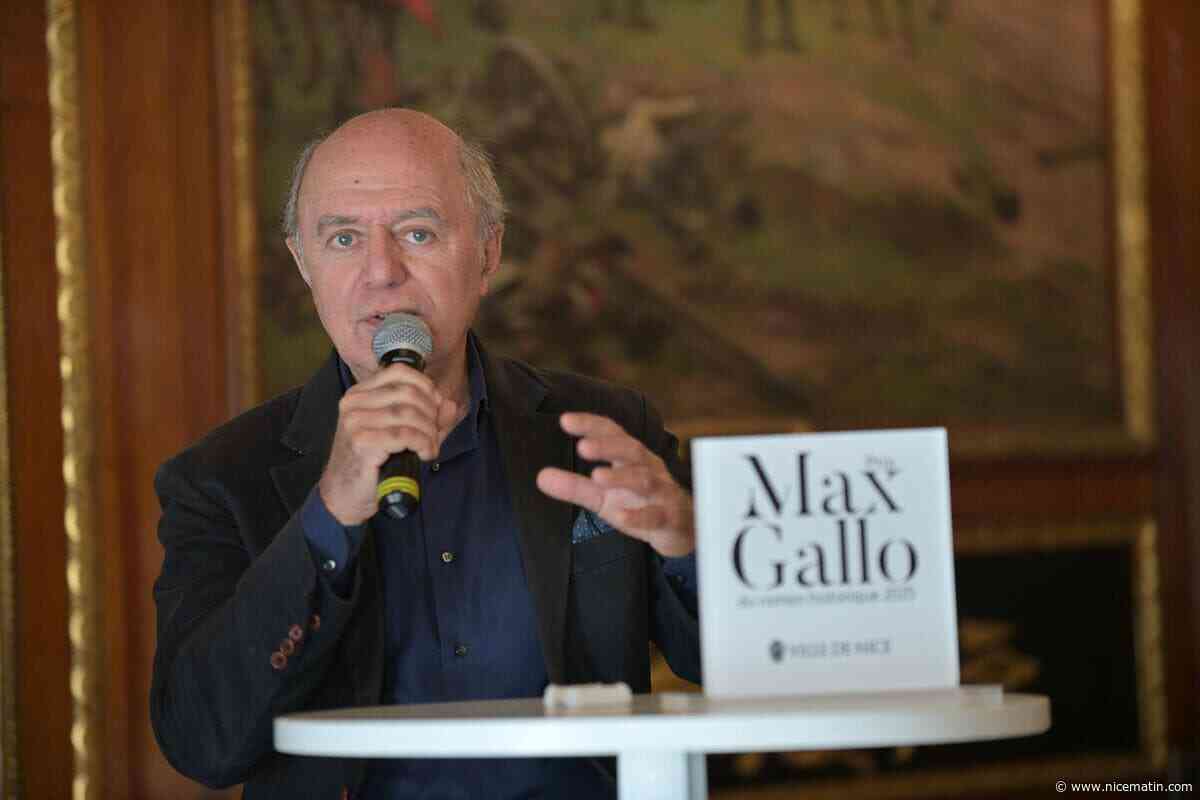 Prix littéraire Max Gallo : les noms des quatre auteurs finalistes dévoilés ce mercredi à Nice