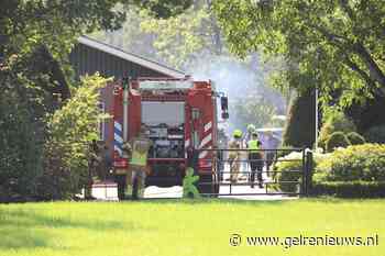 Grote brand in caravanstalling na accubrand