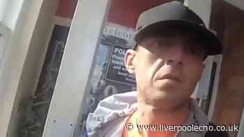 Moment shoplifter 'knew his time was up' after pretending to be his brother