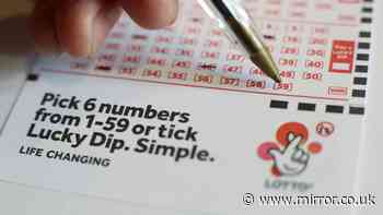 Lotto winning numbers live: Lucky jackpot winner could scoop huge £2m in National Lottery