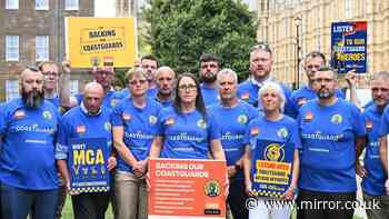 Coastguard rescue officers warn of 'rock-bottom' morale over call-out payment cut