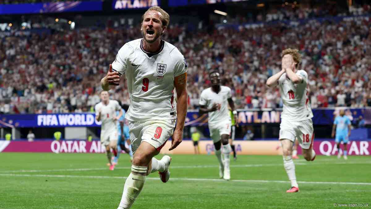 Kane delivers for England at vital moment in drama...