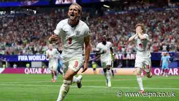 Kane delivers for England at vital moment in drama...