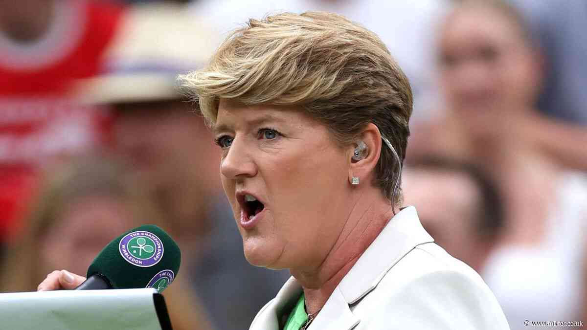 Clare Balding tells Wimbledon star he needs 'anger management training' after shocking interview