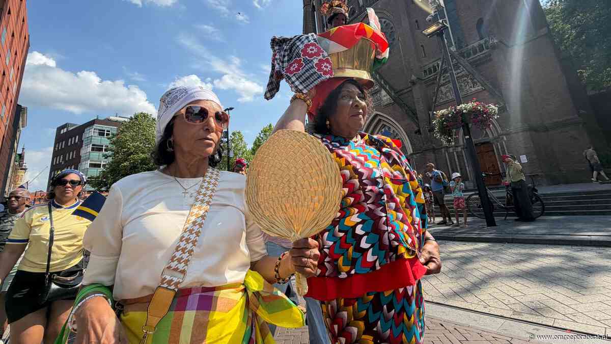 Keti Koti feest in Eindhoven: ‘Wij mogen gezien worden, want wij zijn vrij’