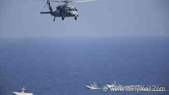 Frantic search for US airman as Navy chopper crashes in Arabian Sea