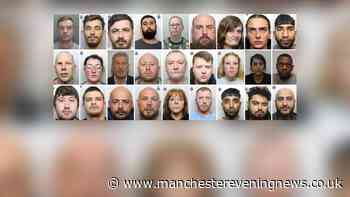 The criminals locked up in Greater Manchester in June