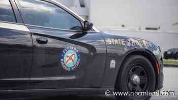 Driver on the loose after troopers stop fleeing car on I-395 with PIT maneuver, FHP says