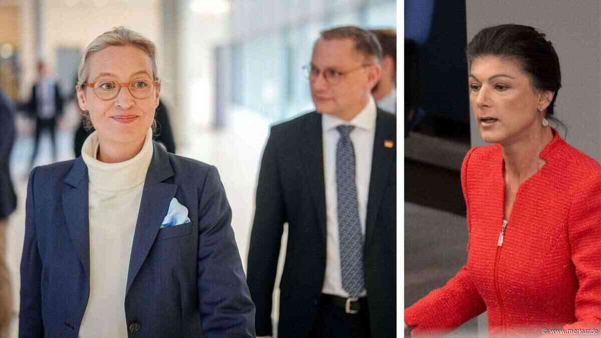 AfD antwortet auf brisanten BSW-Vorstoß – doch lehnt Duell mit Wagenknecht ab