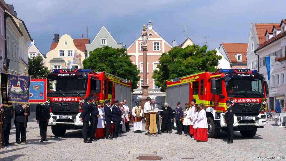 Millionen-Investition: Feuerwehr erhält zum Jubiläum zwei neue Löschfahrzeuge