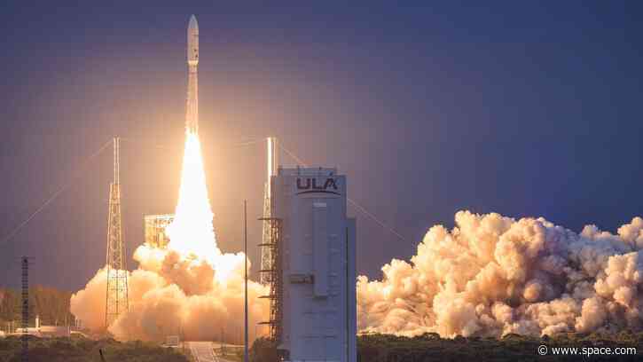 Watch Atlas V rocket launch 29 Amazon Leo broadband satellites early on July 2