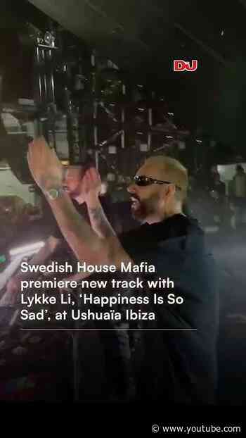 SHM Dropped 'Happiness Is So Sad' With Lykke Li at Ushuaïa #ibiza #newtrack