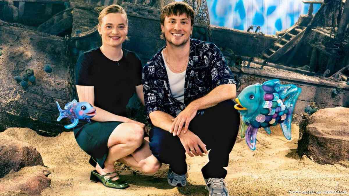 Funkelnde Schuppen, berühmte Stars: Die Puppenkiste verfilmt das Kinderbuch „Der Regenbogenfisch"