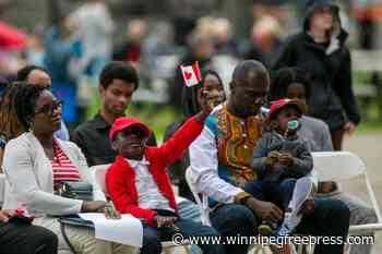 Citizenship ceremony at The Forks welcomes 23 Canadians