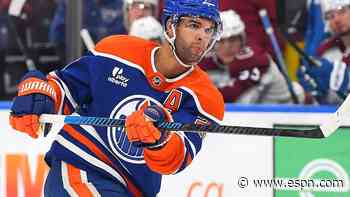 Sources: Oilers set to deal Nurse, 31, to Sharks