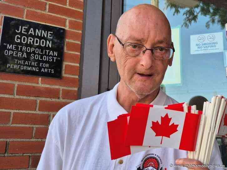 Residents come out to celebrate Canada