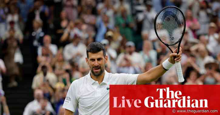 Wimbledon 2026: Djokovic beats Tsitsipas in straight sets, Krejcikova, Gauff and Sinner through – as it happened