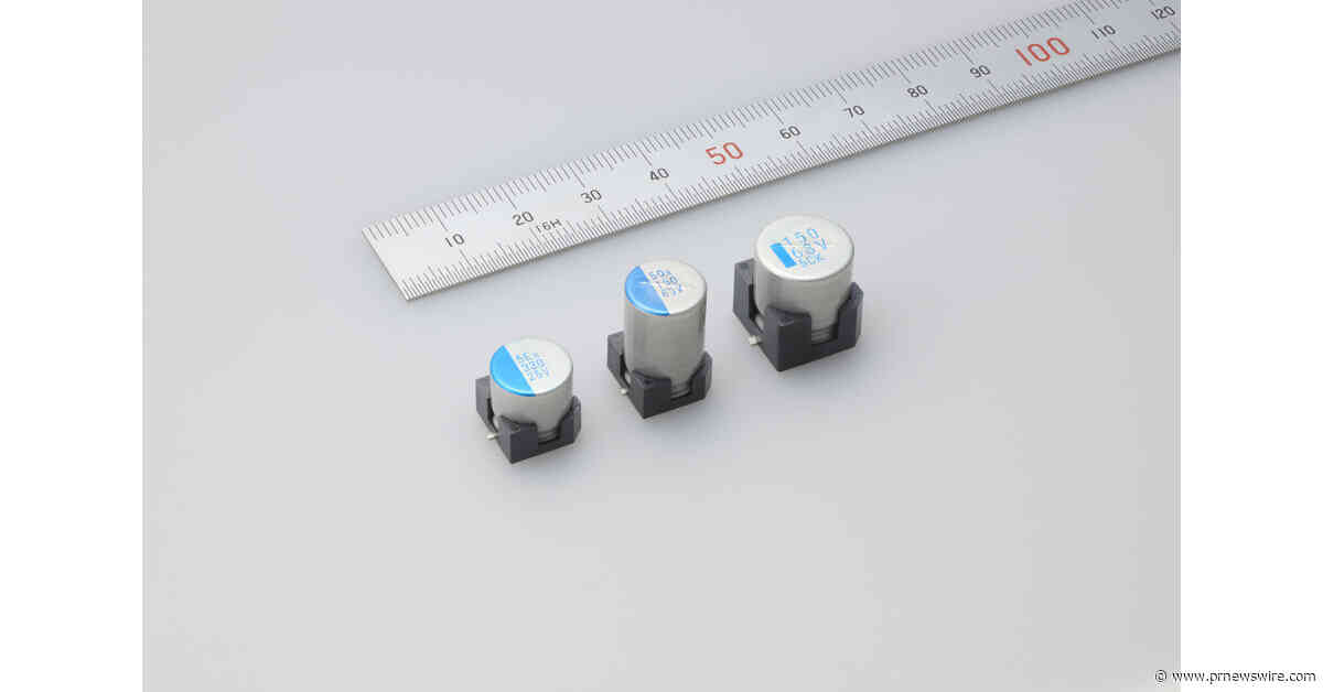 TAIYO YUDEN Commercializes the HVX (-K) and HTX (-K) Series of Conductive Polymer Hybrid Aluminum Electrolytic Capacitors Capable of Handling Large Currents and High Voltages