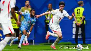 Rice not keen on 'hardest' England right-back role...