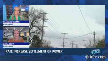 Around the Block: Rate increase settlement OK power