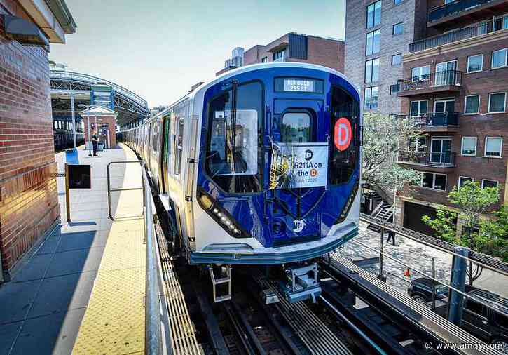About ‘D’-arn time: MTA rolls out shiny new R211 trains on the D line, replacing 1980s-era rail cars