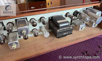 Bob Moog Foundation Expands Archive With Rare Model 351 Tube Theremin