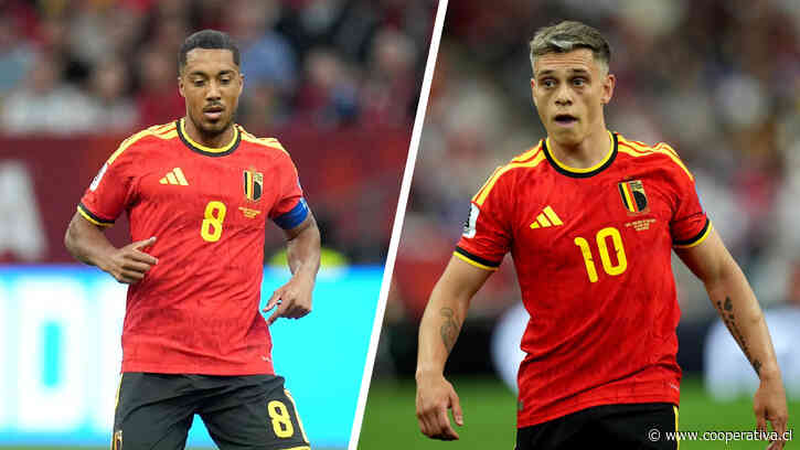 Tielemans y Trossard protagonizaron acalorada discusión en duelo de Bélgica por el Mundial