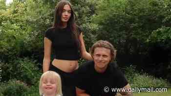 Phoebe Tomlinson reveals she is pregnant with her second child with her footballer boyfriend Jack Varley as she shares sweet snaps