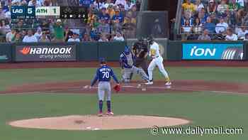 World Cup fever hits MLB as cameras catch hilarious moment fan wildly celebrates his country scoring a goal