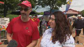 Canada Day celebrations at The Forks