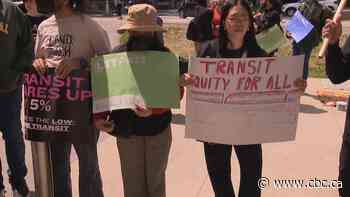 As transit fare hike goes into effect in Metro Vancouver, protest calls for low-income pass