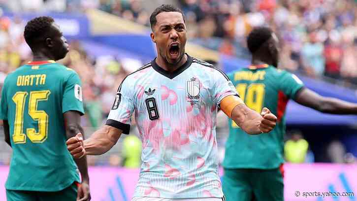 Belgium come from 2-0 down to beat Senegal with last-gasp extra-time penalty
