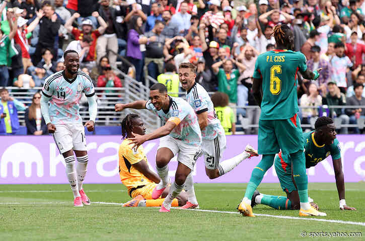 Cup madness! Belgian duo bury the hatchet with miracle goal 😂