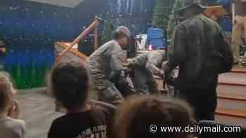 Pastor cries 'misinformation' after shocking video showed mock firing squad at children's BIBLE school