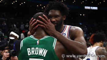 Jaylen Brown's big shots at Joel Embiid resurface after 76ers trade