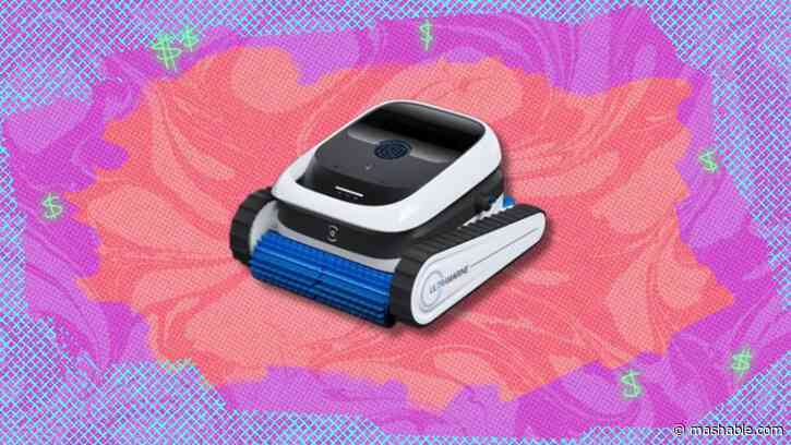 The Ecovacs Ultramarine P1 cordless robotic pool vacuum is on sale at Amazon — save over $200