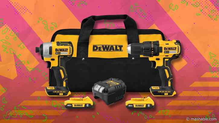 Save $80 on the DeWalt 20V Max Cordless Drill and Impact Driver duo and get more done